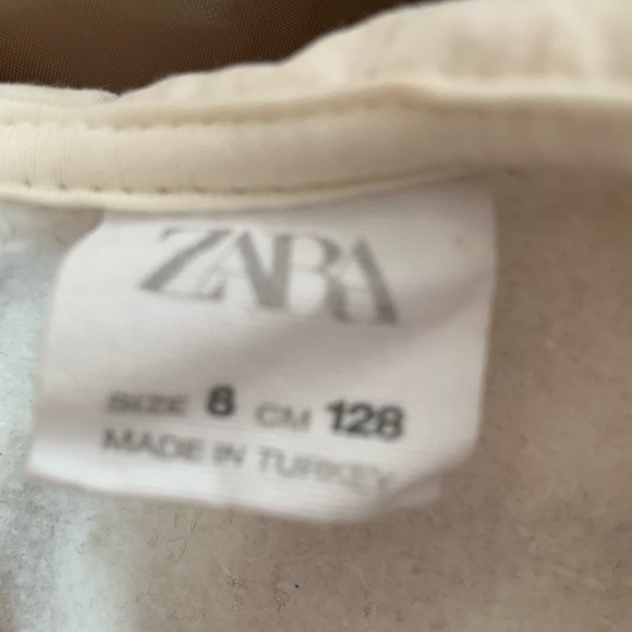 New! Zara Kids Bib Collar Sweatshirt - Picture 7 of 7
